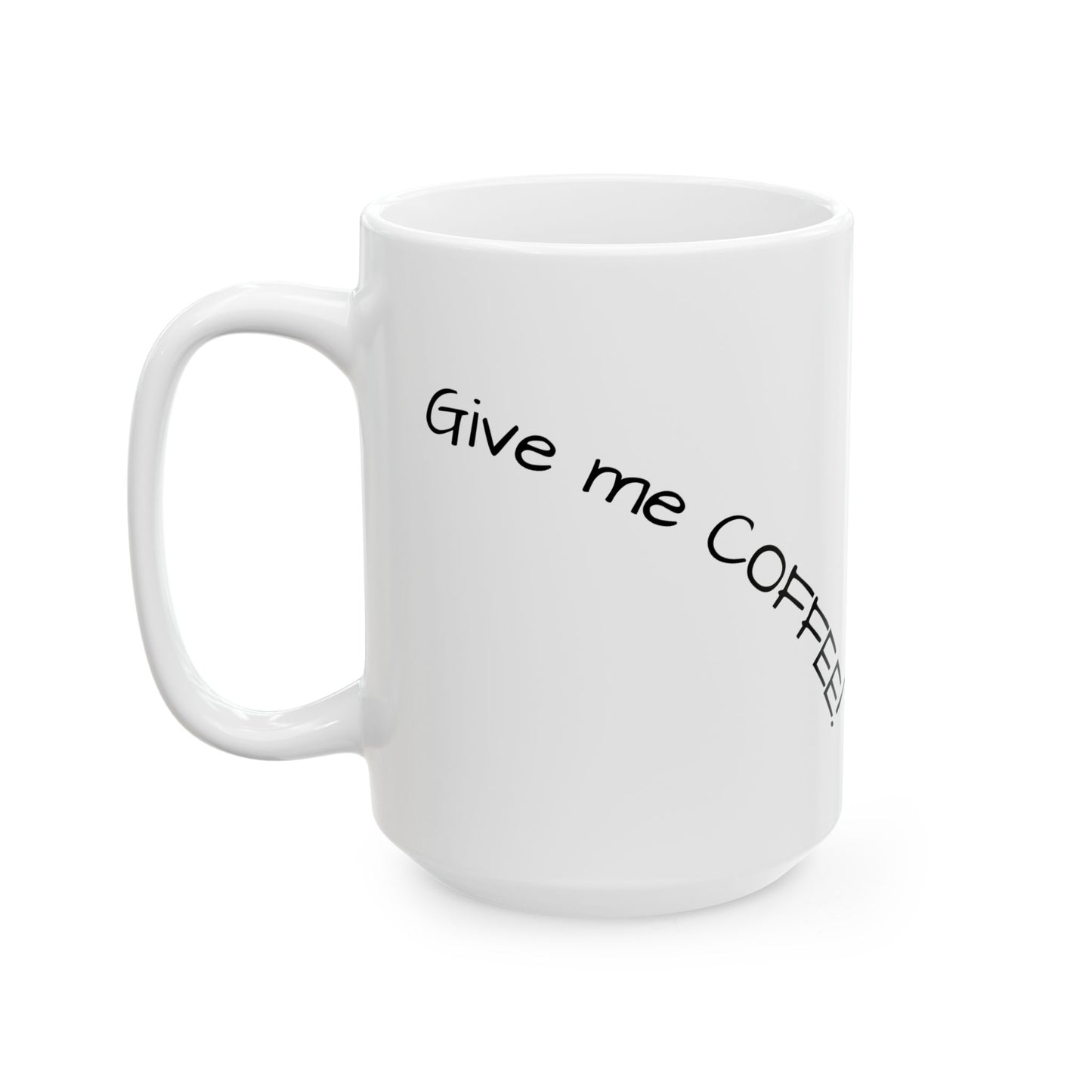 Black Cat Café Ceramic Mug – Cute Cat Silhouette Coffee Cup (11oz, 15oz)