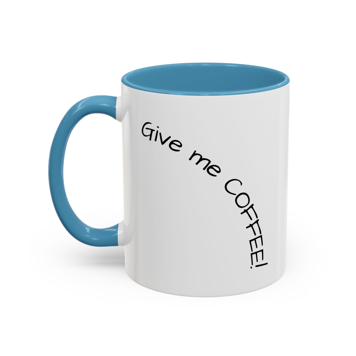 Black Cat Cafe Coffee Mug — 11/15oz Accent Ceramic Mug with Black Cat Silhouette